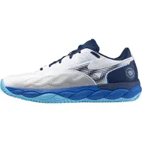 Mizuno Wave Enforce Court CC White/Estate Blue/River Blue