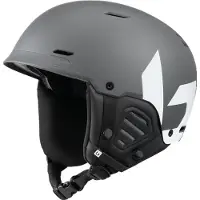 Bolle Mute skihelm - Matte Grey & White - 52-55 cm