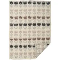 Klippan Yllefabrik Tulip kinderdeken 65x90 cm Grey
