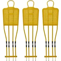 Sporti France 180 Cm Free Kick Training Dummy 3 Units Goud