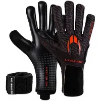 Ho Soccer Mg Legend Elite Negative Goalkeeper Gloves Zwart 7.5