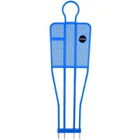 Sporti France Pro Soccer Model 180 Cm Free Kick Training Dummy Blauw