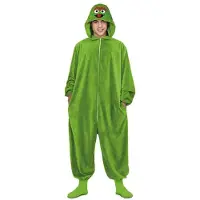 MOM Pijama Oscar El Gruñón Costume Groen M-L Kinderen