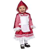 MOM Little Red Riding Hood Baby Costume Rood 12-24 Months Kinderen