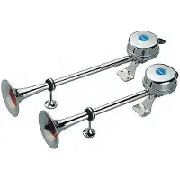 Prosea Double Electronic Horn 430 Mm 12v Zilver