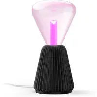 Philips Hue Lightguide Driehoekige Lamp + 3d-geprinte Kegelvormige Lampvoet (zwart)