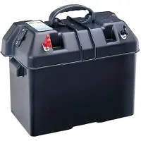 Easterner Battery Box With Cigarette Socket 100a Zilver
