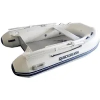 Quicksilver Boats 250 Air Deck Inflatable Boat Wit 3+1 Places
