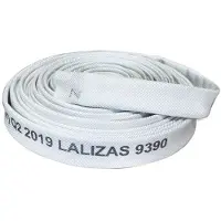 Lalizas Fire Hose Solas/med 45 Mm 25 M Wit