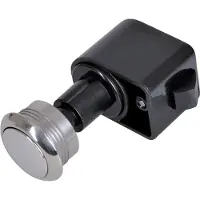 Talamex Push Button Round Self-latching Zwart