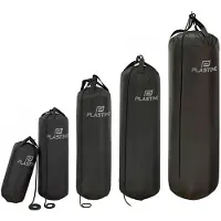 PLASTIMO 3 Straps Fender Zwart 25 x 50 cm