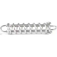 Talamex Stainless Steel Mooring Spring Zilver 7 x 390 mm