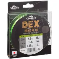 Berkley Dex X8 150 M Braided Line Transparant 0.060 mm