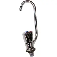 Elettrogas Aravon Chromed Brass Water Tap 10 Mm Zilver
