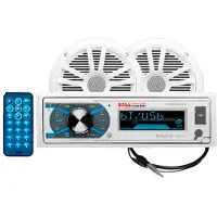 Boss Audio Systems Mr632uab+2 Mr6 Speakers+mrant10 Pack Zilver