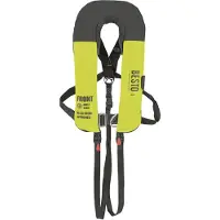 Besto 300n Solas Twin Wipe Clean Life Jacket Geel,Zwart