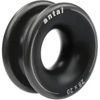 Antal Low Friction Ring 28x20 Mm Zilver