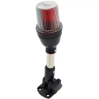 Goldenship Tri-color Folding Navigation Light 25 Cm Zwart