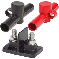 Blue Sea Systems Dual Powerpost Connector Isolator Zwart