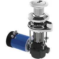 Maxwell Vwrc12-10 90tdc Cw Vertical Windlass 12v 1200w Zilver