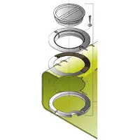 VETUS Wtikit Cap Wit 156 x 115 mm