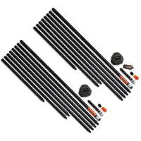 Fox International Halo 2 Pole Kit Zilver