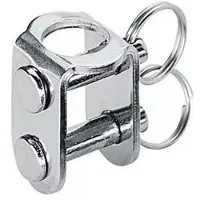 Harken 7/16´´ Post U-adaptor Assembly Zilver