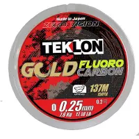Teklon Gold Fluorocarbon - premium onzichtbare vislijn met Japan Technology Zero Vision 0,351MM / 137M