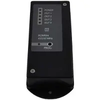 VETUS 4 Channels Receiver 12-24v Zilver
