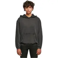 Build Your Brand Acid Washed Oversize Hoodie