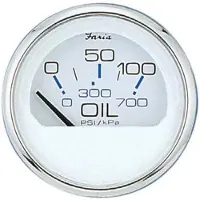 Faria Chesspeake Gauge Ss Oil Pressure Zilver