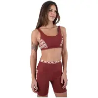 Hurley City Block Scoop Neck Sportbeha Met Lage Impact