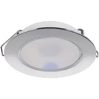 Quick Italy Stainless Steel Todd Recessed 2 Led Light Transparant 100 Lumens
