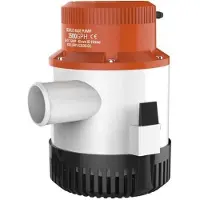 Seaflo 3500 Gph Submersible Pump 12a 12v Wit,Oranje,Zwart 182 x 139 mm