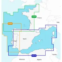 Garmin Npeu008r Bay Of Biscay Navionics Platinum+ Microsd/sd Card Marine Charts Zilver