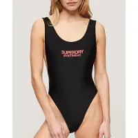 Superdry Elastic Scoop Back Zwemkleding