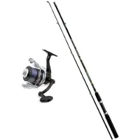 LINEAEFFE Xtreme Fishing Spinning Combo Zwart 2.10 m / 5-30 g