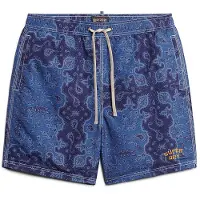 Superdry - Vintage gerecyclede ripstop zwemshort - 43 cm - Heren - Zwembroeken