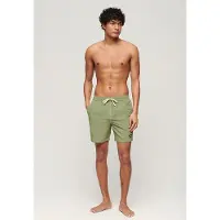 Superdry - Vintage gerecyclede ripstop zwemshort - 43 cm - Heren - Zwembroeken