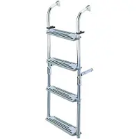 Nuova Rade Stainless Steel Folding Ladder Grijs 1+2 Steps