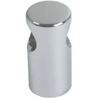 Foresti & Suardi Handrail Support End Cap Zilver 30 mm
