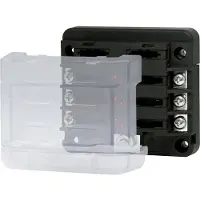Talamex Modular Fuseblock 6p Zwart