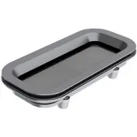 VETUS Aluminium Pz641 A1 Gate Zilver 397 x 197 mm