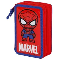 KARACTERMANIA Marvel Spiderman Glide Filled Triple Etui