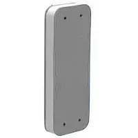 PLASTIMO Flat Fender Zilver 950 x 310 x 80 mm