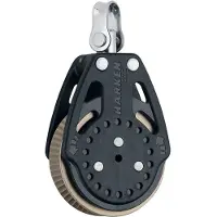 Harken Cabo Ratchamatic Block 1.5 Grip Pulley 57 Mm Zwart