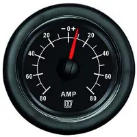 VETUS Ampere Gauge 12/instrument 60a 24v Zwart