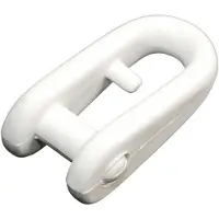Allen Nylon Screw Shackle 10 Units Zilver 33 mm