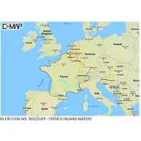 C-MAP Inland Water Map French Geel