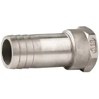 VETUS F 1 1/4´´ Straight Connector 35 Mm Zilver